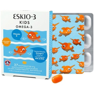Eskio-3 Kids Chewable 27 stk. produktbillede