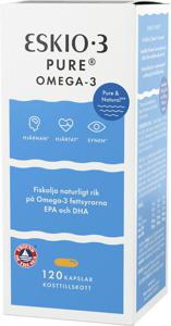 Eskio-3 Pure 120 kapslar produkt bild