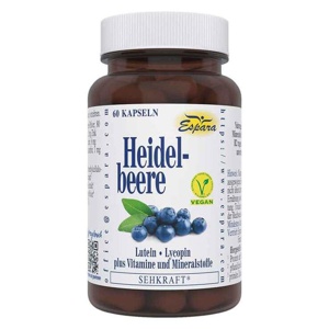 Espara Heidelbeere 60 St Kapseln Produktbild