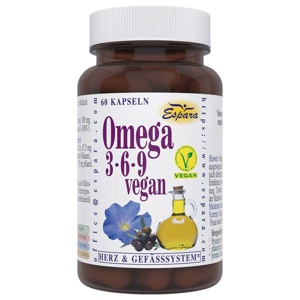 Espara Omega 3-6-9 vegan 60 St Kapseln Produktbild