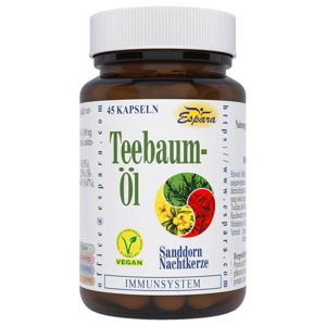 Espara Teebaum-Öl 45 St Kapseln Produktbild