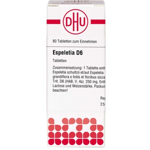 ESPELETIA D 6 Tabletten Produktbild