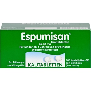 ESPUMISAN-Kautabletten Produktbild
