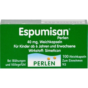ESPUMISAN Perlen 40 mg Weichkapseln Produktbild