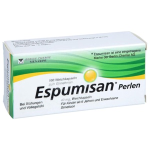ESPUMISAN Perlen 40 mg Weichkapseln Produktbild