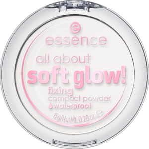 essence All About Soft Glow! Fixing Compact Powder Waterproof 8.0 g produktbillede