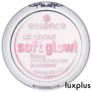 essence All About Soft Glow! Fixing Compact Powder Waterproof produktbilde