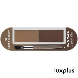 essence Brow Powder Duo Set 01 Light produktbilde
