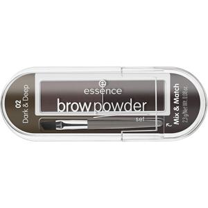 essence Brow Powder Set 02 Dark & Deep 2,3 g produkt bild