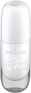 essence Gel Nail Polish 33 JUST white 8 ml produkt bild