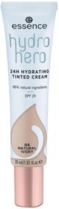 essence Hydro Hero 24H Hydrating Tinted Cream 05 Natural Ivory 30 ml produkt bild