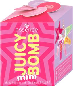 essence Juicy Bomb Mini Shiny Lipgloss Set Holiday Happiness produkt bild