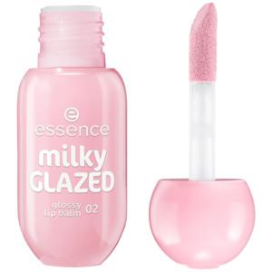 essence Milky Glazed Glossy Lip Balm 02 Strawberry Whip 4 ml produkt bild