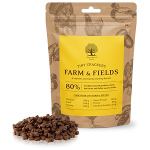Essential Farm & Fields Tiny Crackers Hundgodis - 100 g produkt bild