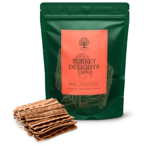 Essential Foods Delights Träningsgodis Kalkon 200 g produkt bild