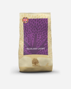 Essential Foods Highland Living 10 kg Kornfrit hundefoder med kalkun, okse og laks produktbillede