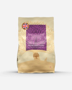 Essential Foods Highland Living 2.5 kg Kornfrit hundefoder med kalkun, okse og laks produktbillede