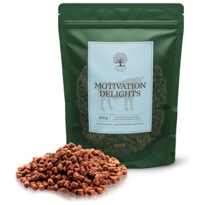 Essential Foods Motivation Delights Träningsgodis Nöt 500 g produkt bild