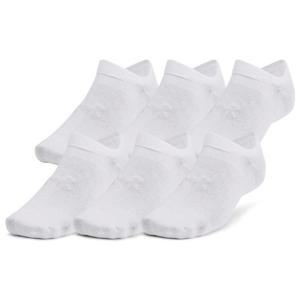 Essential No Show Strumpor 6-pack Vit produkt bild