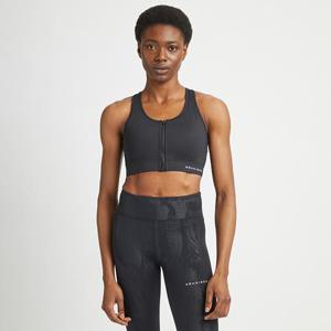 Essential Zip Sport-bh Svart produkt bild