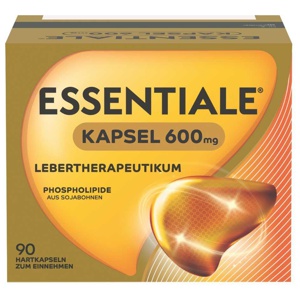 ESSENTIALE KAPSEL 600 mg LEBERTHERAPEUTIKUM 90 St Hartkapseln Produktbild