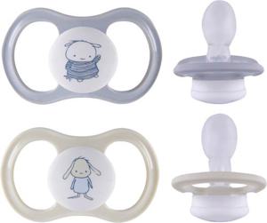 Esska Happy 4+m Silikon Beige 2-pack produkt bild