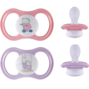 Esska Happy 4+m Silikon Rosa 2-pack produkt bild
