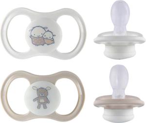 Esska Happy Glow 4+m Silikon Beige 2-pack produkt bild