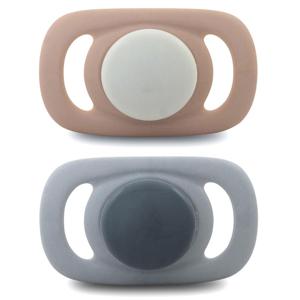 Esska napp Chilla Silikon 4-36 mån NEUTRAL, 2 st produkt bild