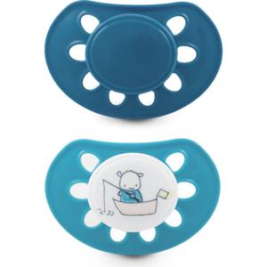 Esska Classic Latex Napp 0-6mån BLÅ, 2 st produkt bild