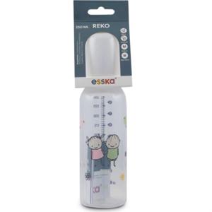 Esska Nappflaska Reko 250 ml Vit Vänner produkt bild