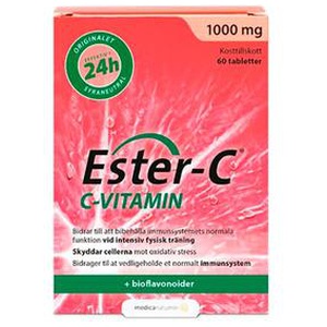 Ester-C 1000 mg 60 tabletter produktbillede