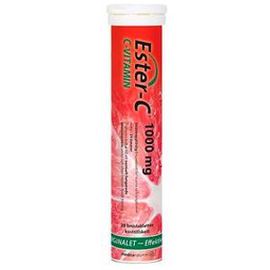 Ester-C Brus 1000 mg - 20 tabletter produktbillede
