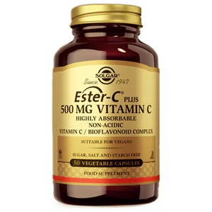 Ester-C plus 500 mg Vitamin C 50 pflanzliche Kapseln Solgar Produktbild