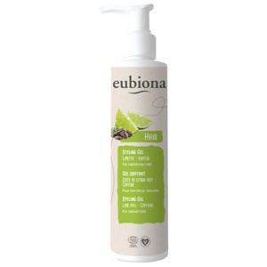Eubiona Styling Gel Lime Peel & Caffeine 200 ml produkt bild