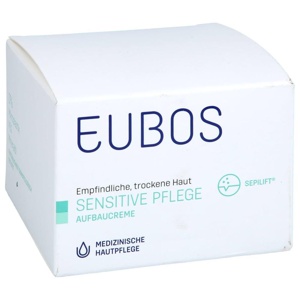 EUBOS SENSITIVE Aufbaucreme Nachtpflege Produktbild