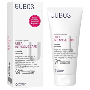 EUBOS TROCKENE Haut Urea 5% Shampoo Produktbild