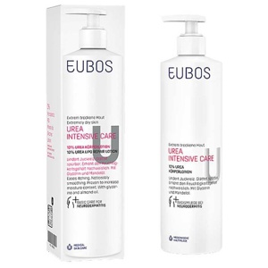 Eubos Urea Intensive Care 10% Körperlotion Dosierspender, 400 ml Lotion Produktbild