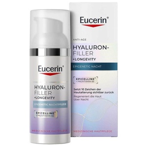 Eucerin Anti-Age Hyaluron-Filler Epigenetic Nacht, 50 ml Nachtcreme Produktbild