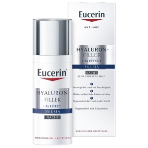 EUCERIN Anti-Age Hyaluron-Filler UREA Nachtcreme Produktbild
