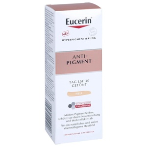EUCERIN Anti-Pigment Tag getönt hell LSF 30 Produktbild