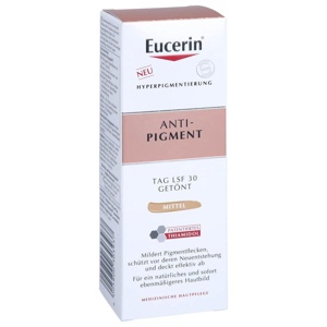 EUCERIN Anti-Pigment Tag getönt mittel LSF 30 Produktbild