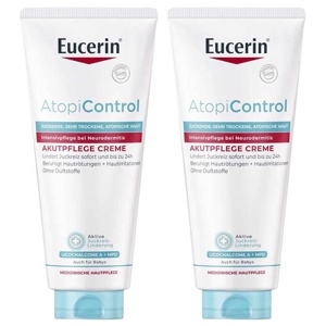 Eucerin Atopicontrol Akut Creme, 2x100 ml Creme Produktbild