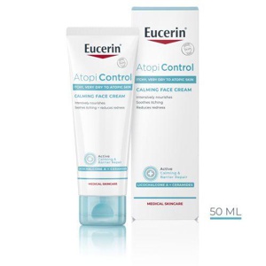Eucerin AtopiControl näokreem sügelevale, väga kuivale ja atoopilisele nahale 50 ml toote pilt