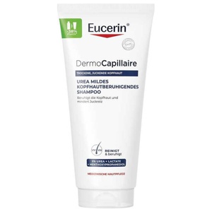 Eucerin DermoCapillaire Urea Kopfhautberuhigendes Shampoo, 200 ml Shampoo Produktbild