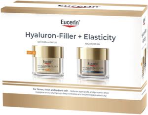 Eucerin Gift Set Hyaluron-Filler + Elasticity Day & Night Cream produkt bild