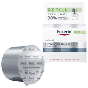 Eucerin Hyaluron-Filler + 3x Effect Firming Night Care Refill 50 ml produktbilde