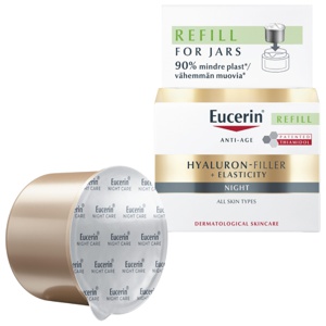 Eucerin Hyaluron-Filler + Elasticity Night Cream Refill 50 ml produktbilde