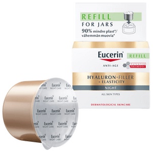 Eucerin Hyaluron-Filler + Elasticity Night Refill - 50 ml. produktbillede