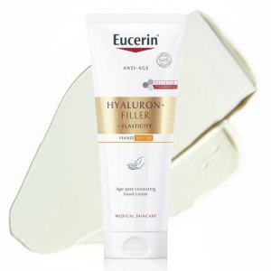 Eucerin Hyaluron-Filler + Elasticity vanusest tingitud laike korrigeeriv kätekreem SPF30 75 ml toote pilt